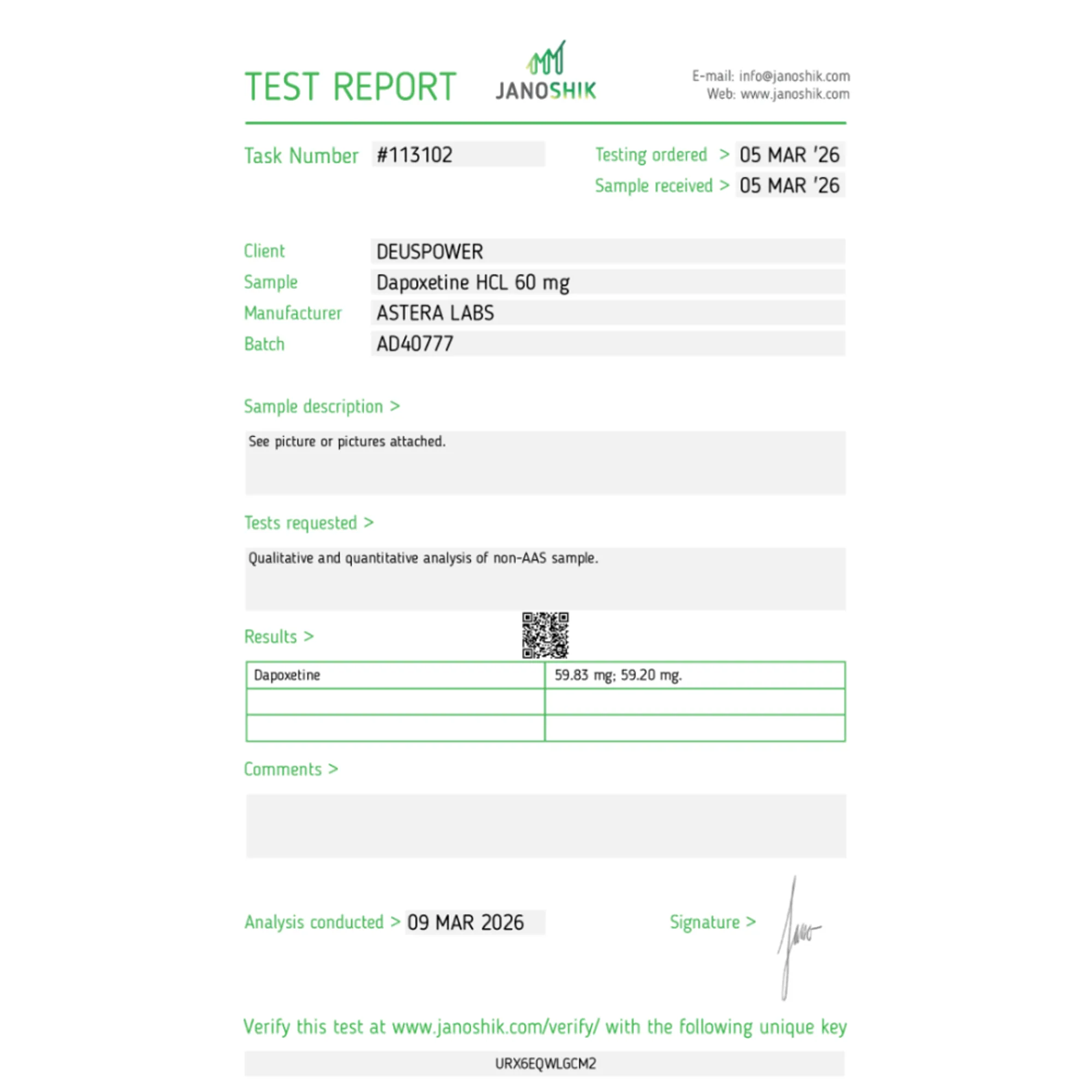 Dapoxetine HCL, Astera Labs, Steroide online kaufen – www.deuspowershop.net