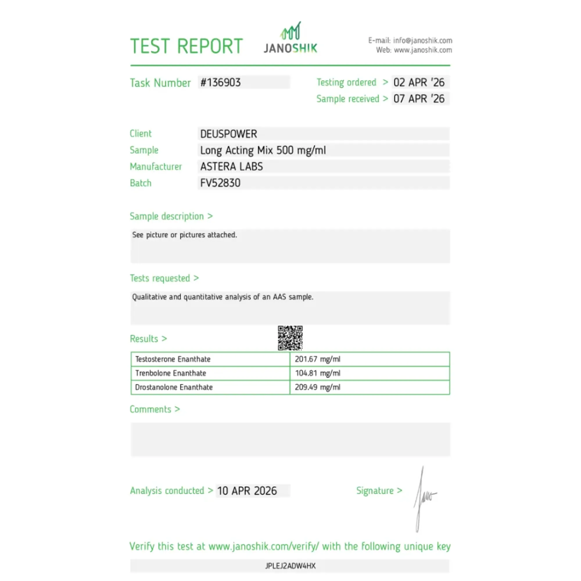 Long Acting Mix, Astera Labs, Buy Steroids Online - www.deuspowershop.net