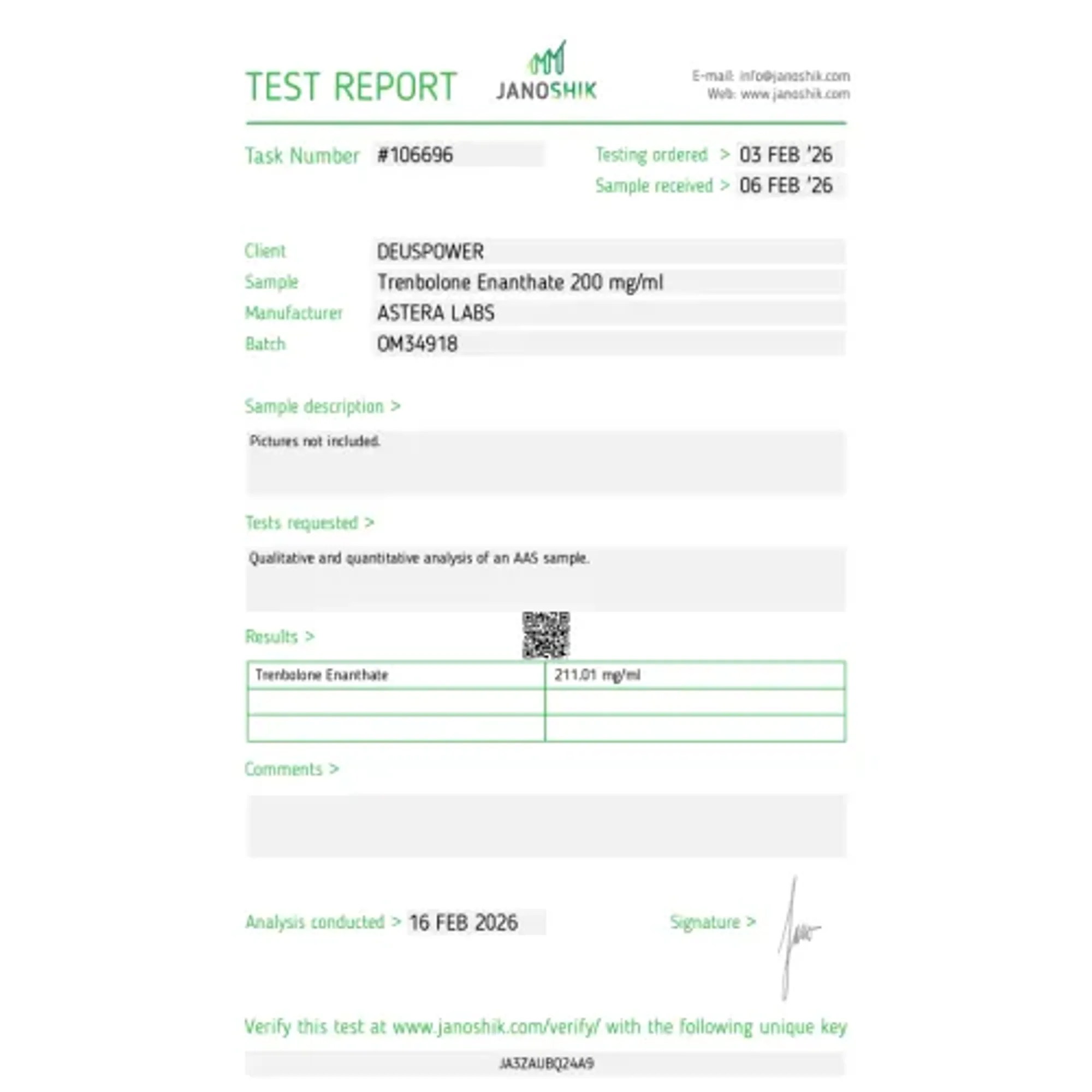 Trenbolone Enanthate, Astera Labs, Buy Steroids Online - www.deuspowershop.net