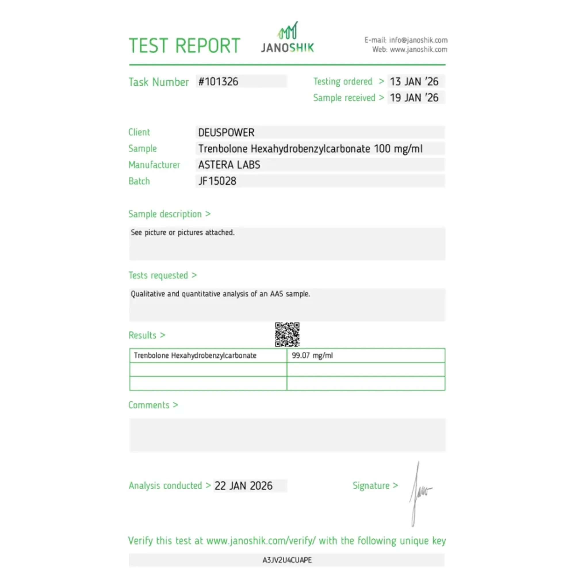 Hexahidrobencilcarbonato de trembolona, ​​Astera Labs, compre esteroides en línea - www.deuspowershop.net
