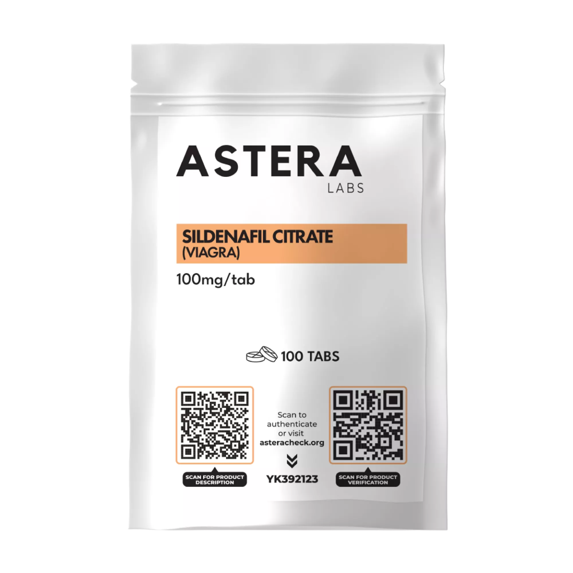 Sildenafil Citrate (Viagra) - 100 compresse, Astera Labs, Acquista steroidi online - www.deuspowershop.net