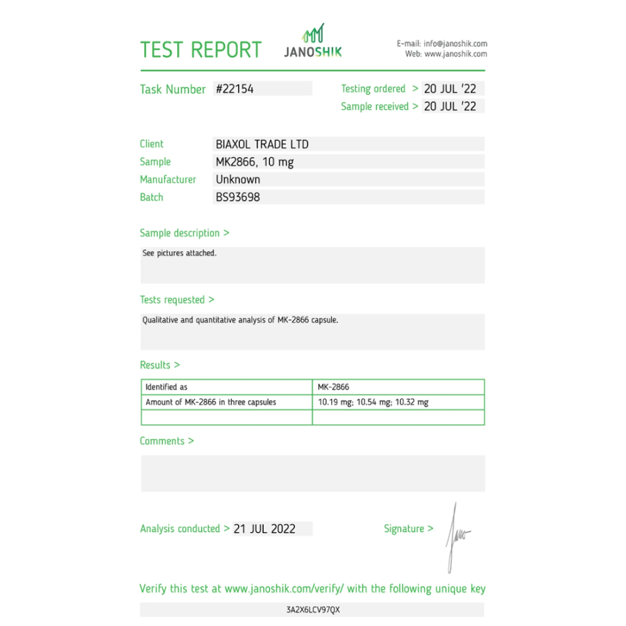 OSTARINE (MK2866), Biaxol, Buy Steroids Online - www.deuspowershop.net