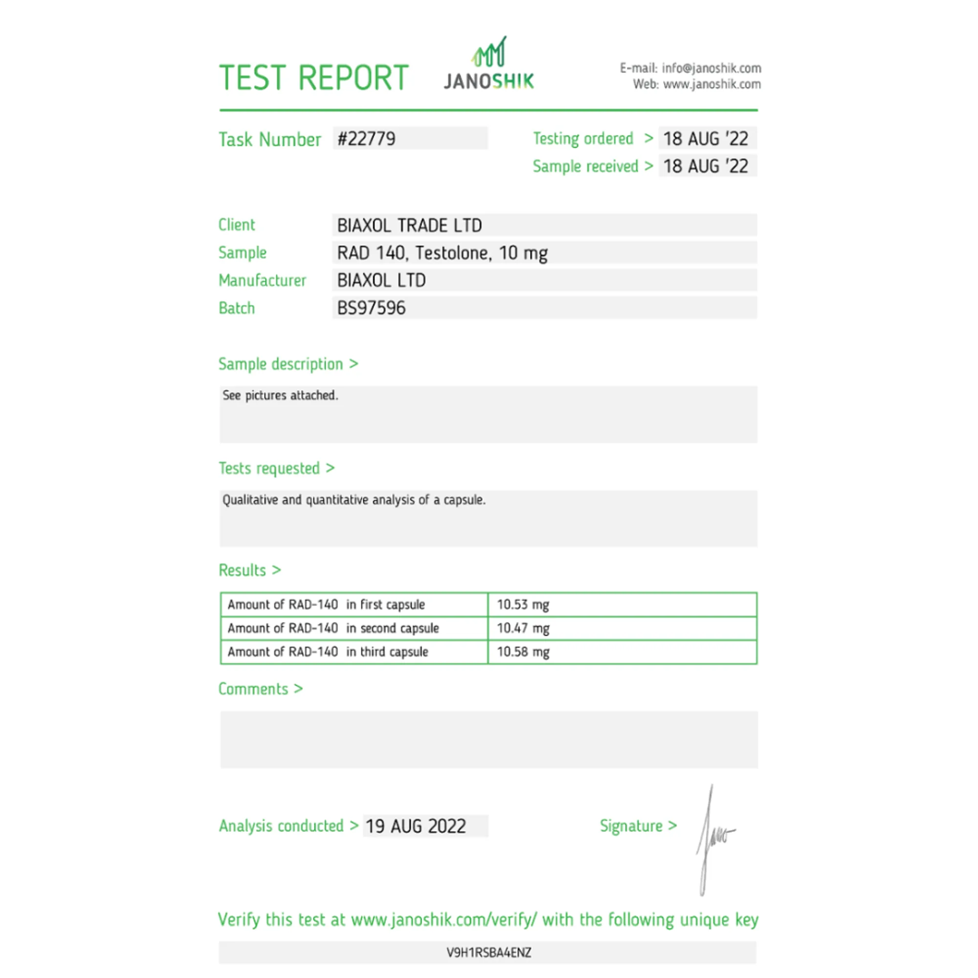 TESTOLONE (RAD140), Biaxol, Buy Steroids Online - www.deuspowershop.net