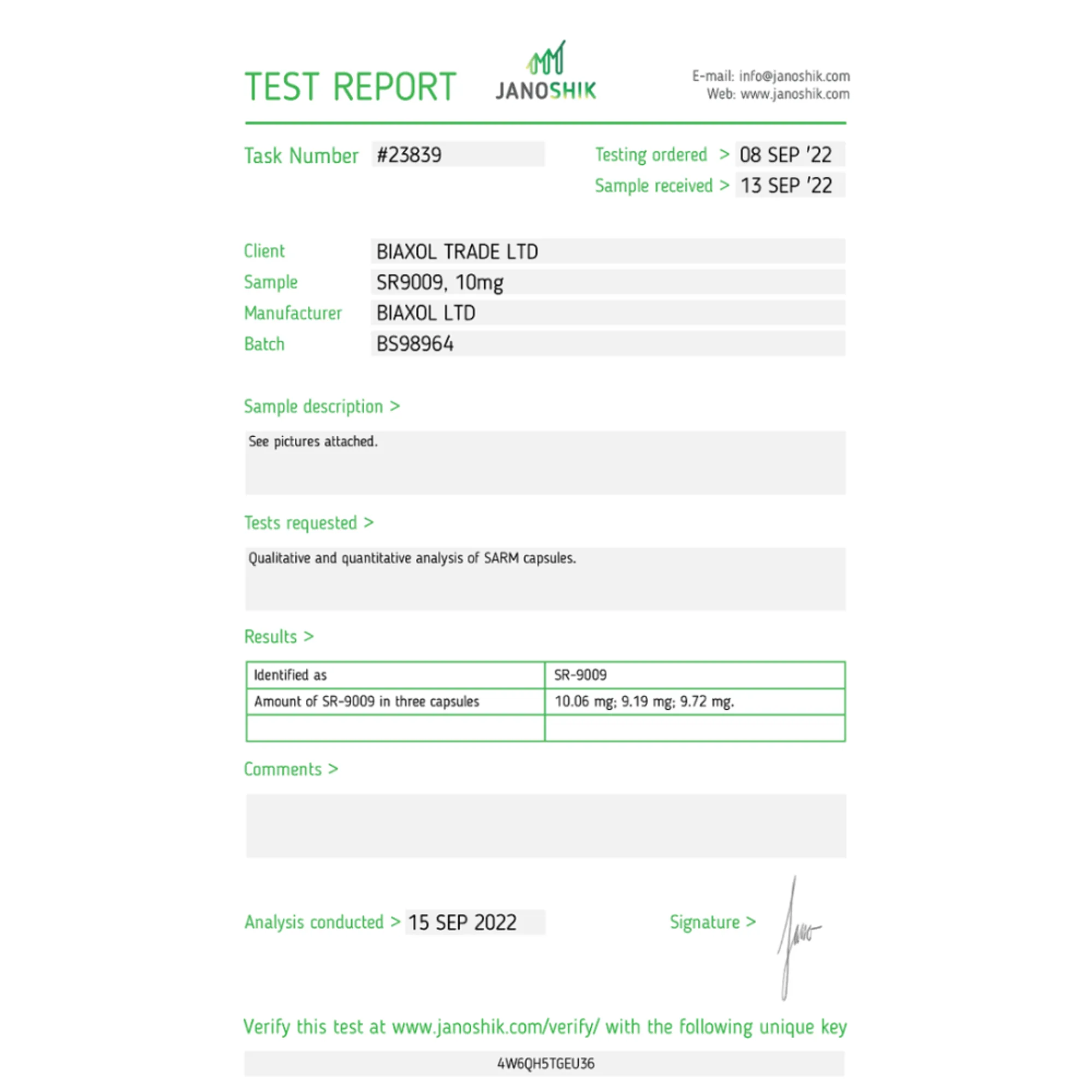 STENABOLIC (SR9009), Biaxol, Buy Steroids Online - www.deuspowershop.net