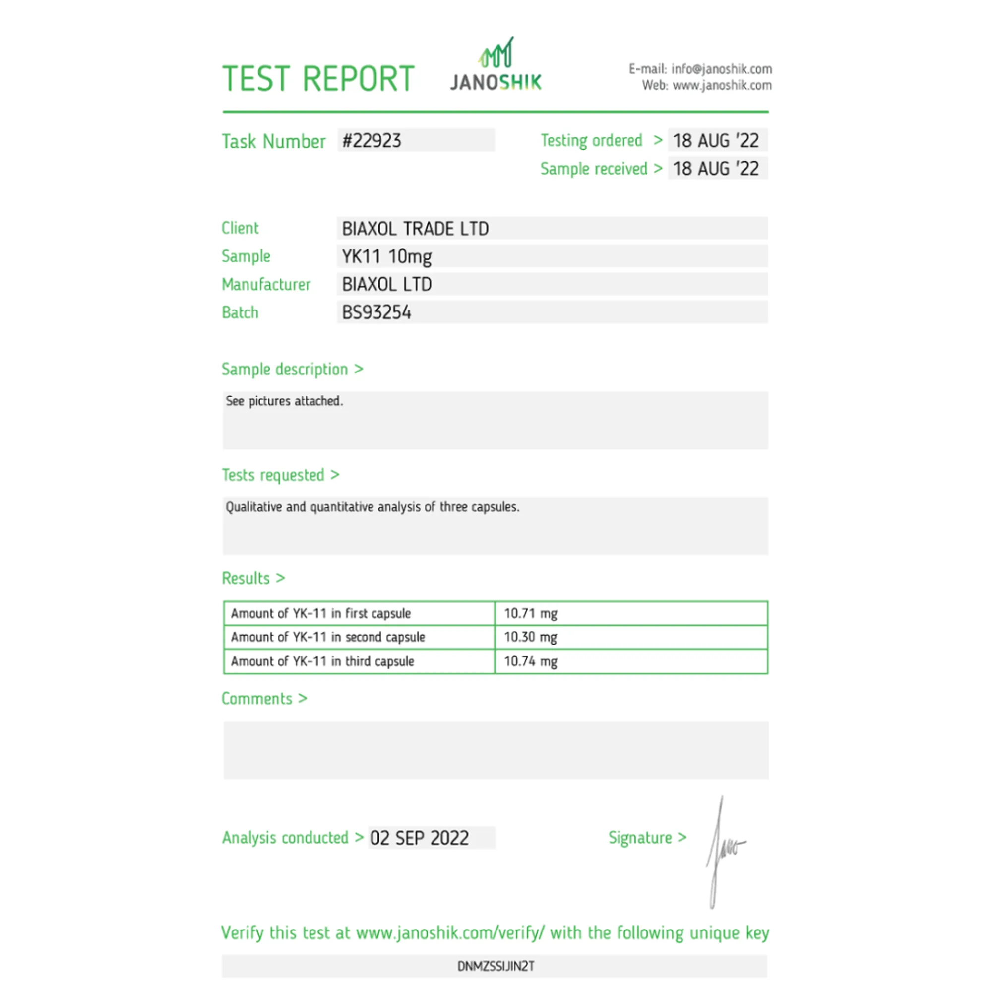 YK11, Biaxol, Buy Steroids Online - www.deuspowershop.net