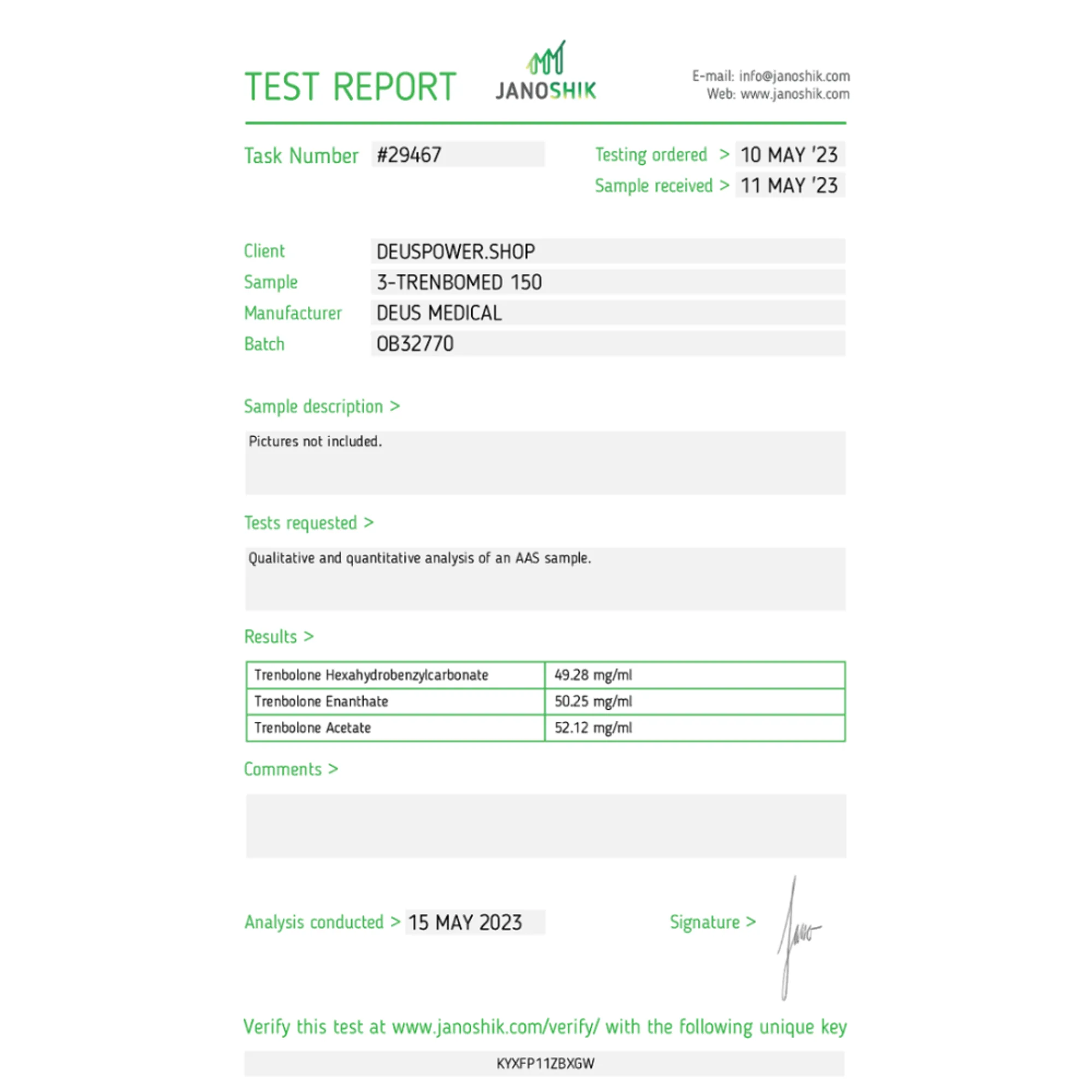 3-TRENBOMED 150 (Trenbolone Blend), Deus Medical, Koupit steroidy online – www.deuspowershop.net