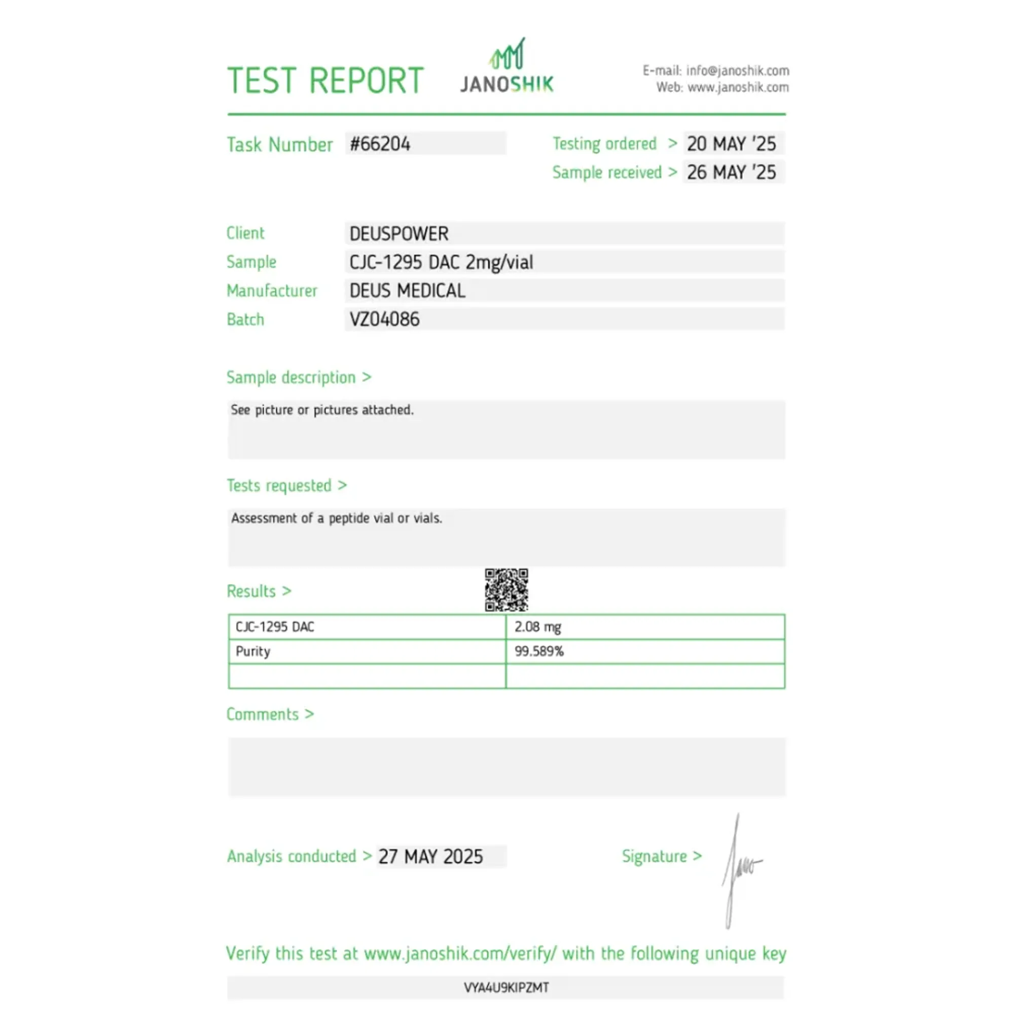 CJC-1295 DAC (tetragesubstitueerd 30-aminozuurpeptidehormoon), Deus Medical, koop steroïden online - www.deuspowershop.net