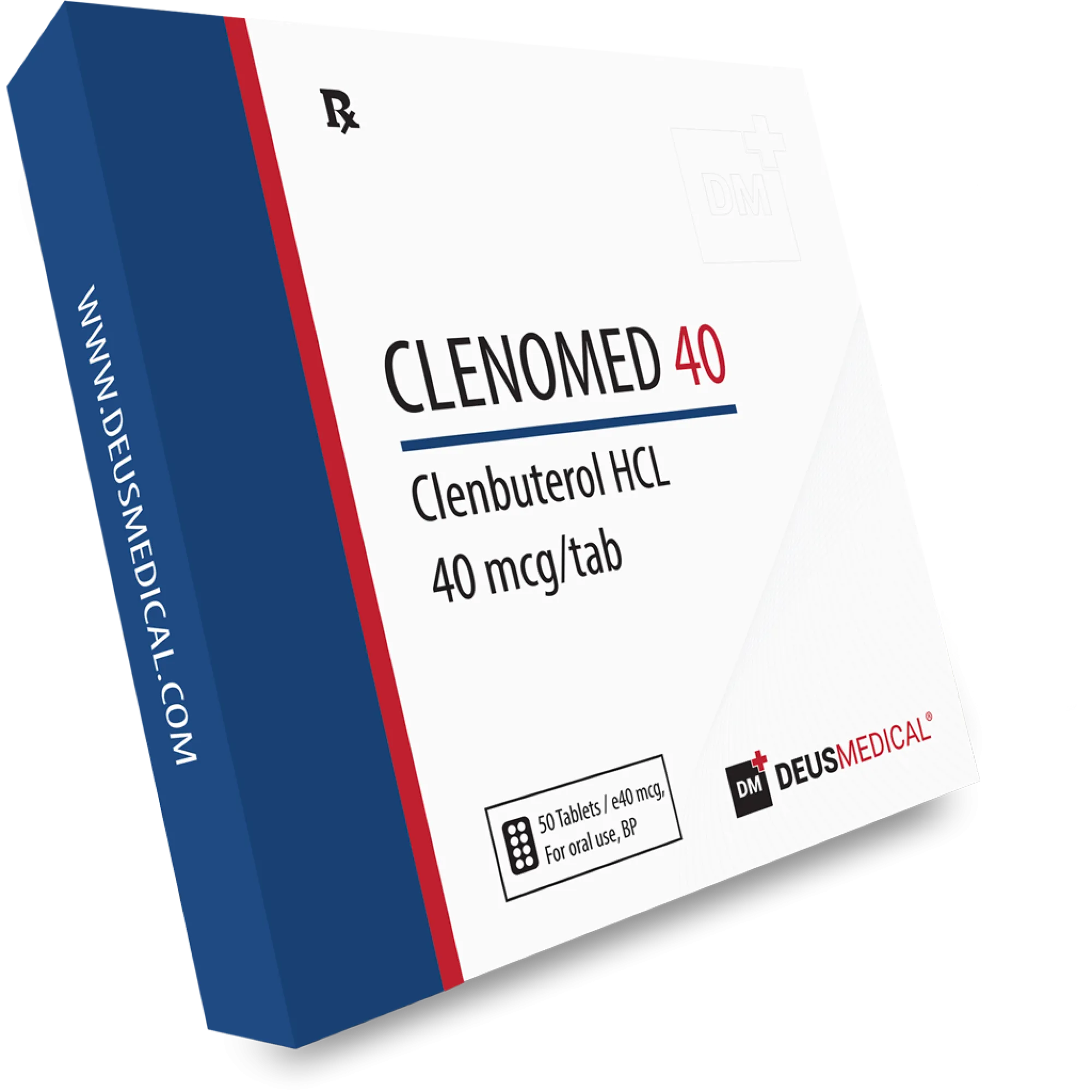 CLENOMED 40 tablets, Deus Medical