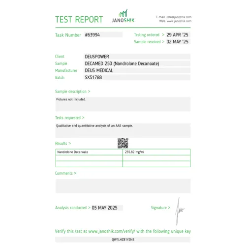 DECAMED 250 (Nandrolone Decanoate)