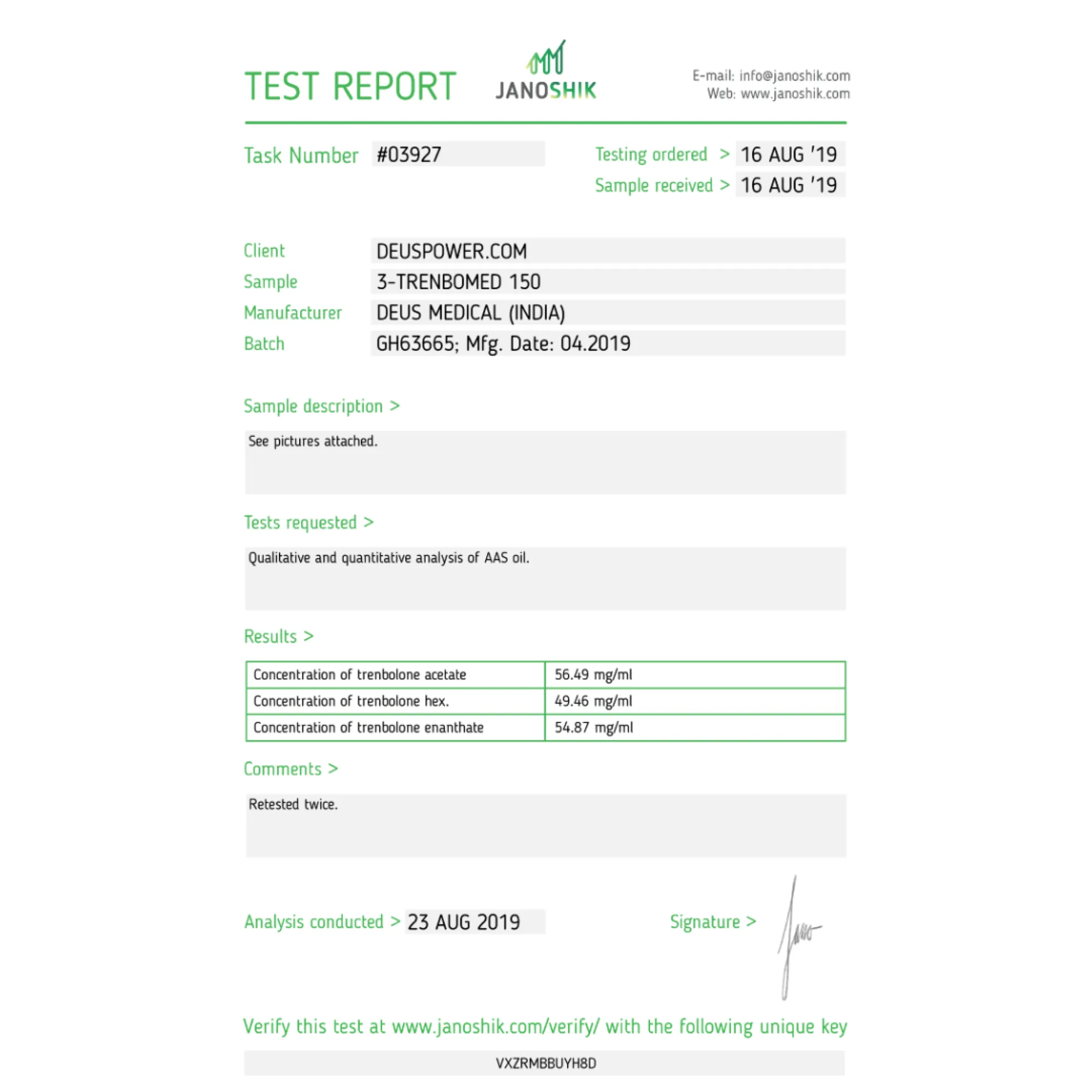 3-TRENBOMED 150 (trenbolonmengsel), Deus Medical, koop steroïden online - helixamed.com