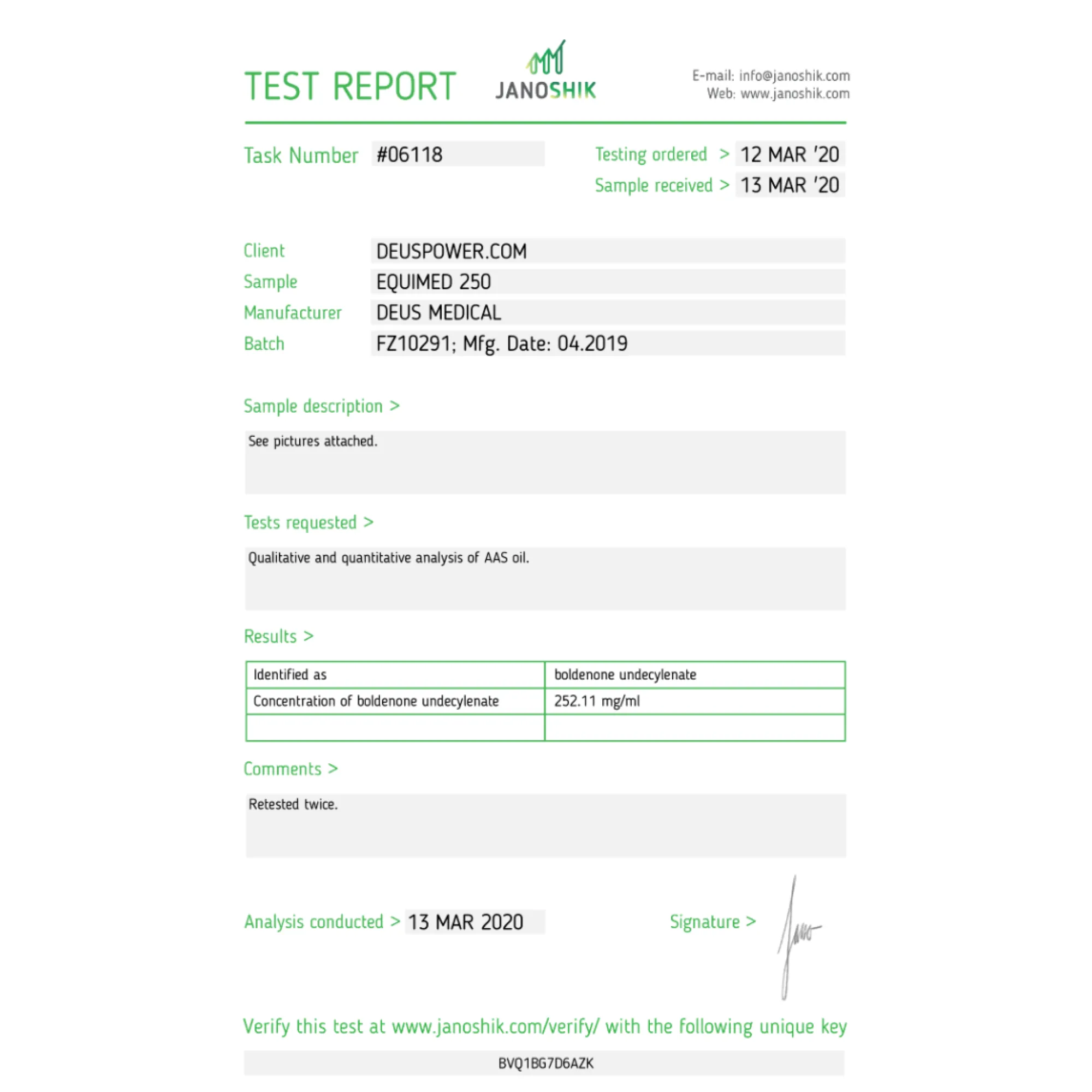 EQUIMED 250 (Boldenon Undecylenat), Deus Medical, Kaufen Sie Steroide Online - helixamed.com