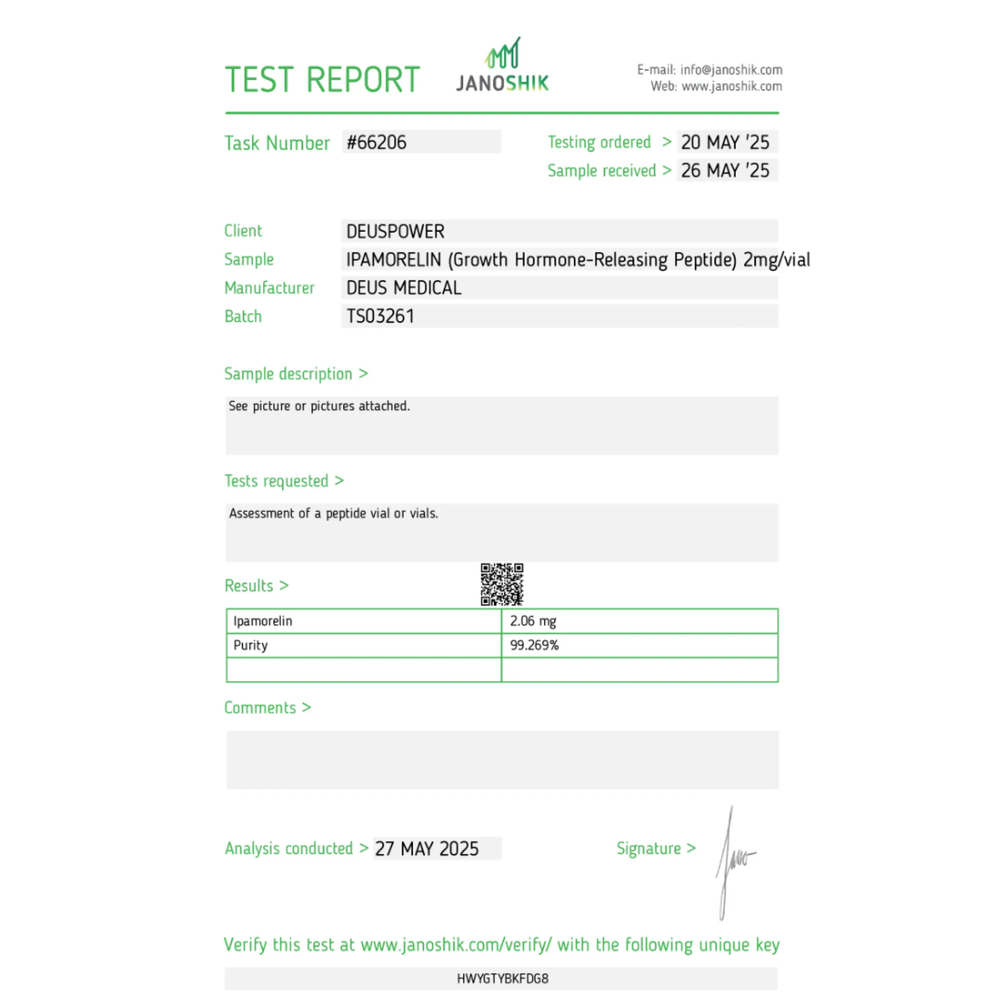 IPAMORELIN (Wachstumshormon Freisetzendes Peptid), Deus Medical, Kaufen Sie Steroide Online - www.deuspowershop.net