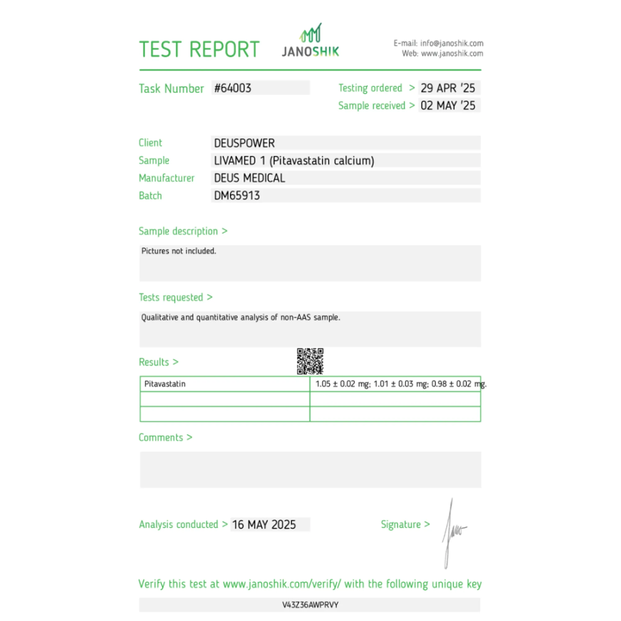 LIVAMED 1 (pitavastatin Calcium), Deus Medical, Koupit steroidy online – www.deuspowershop.net