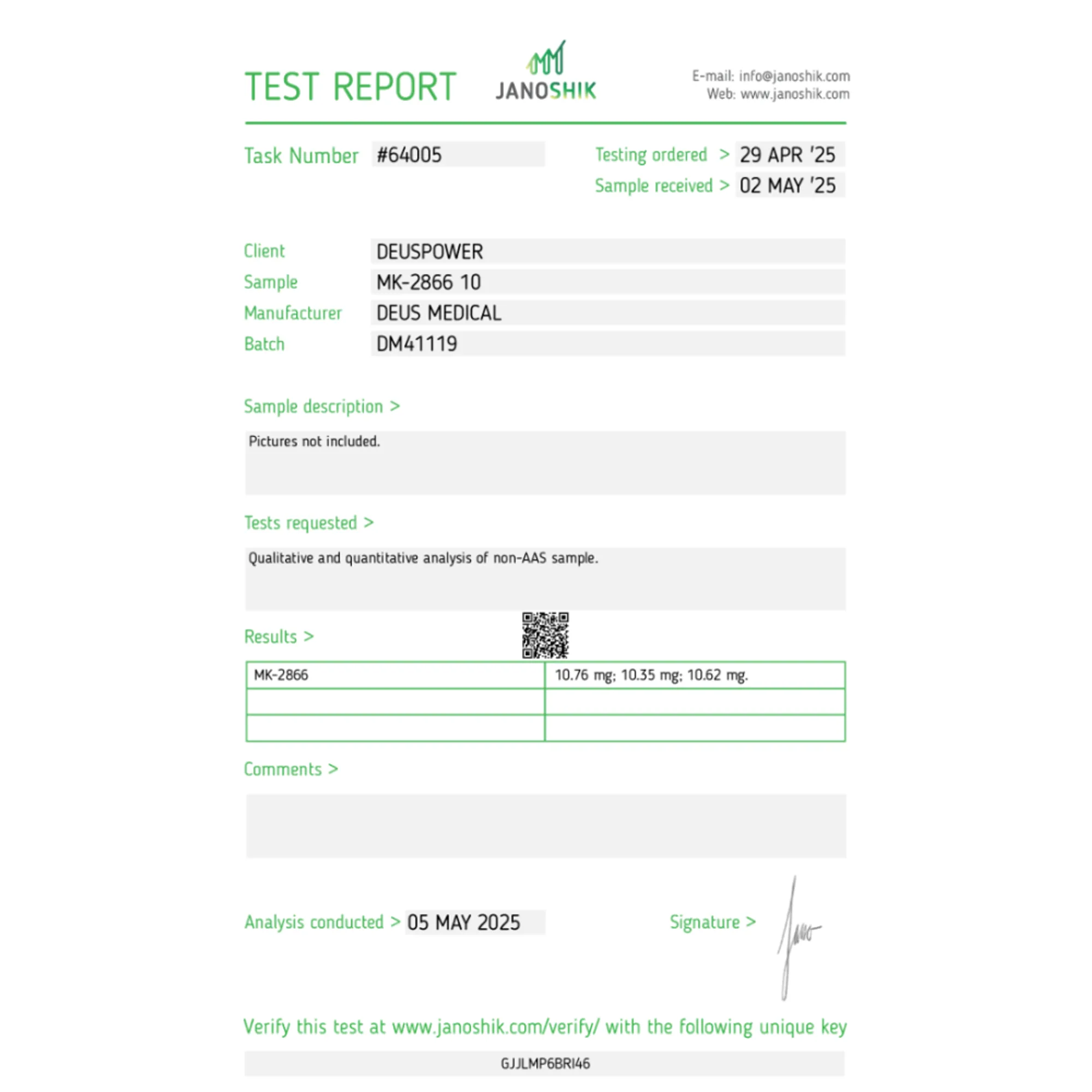 MK2866 10 (Ostarine), Deus Medical, Buy Steroids Online - www.deuspowershop.net