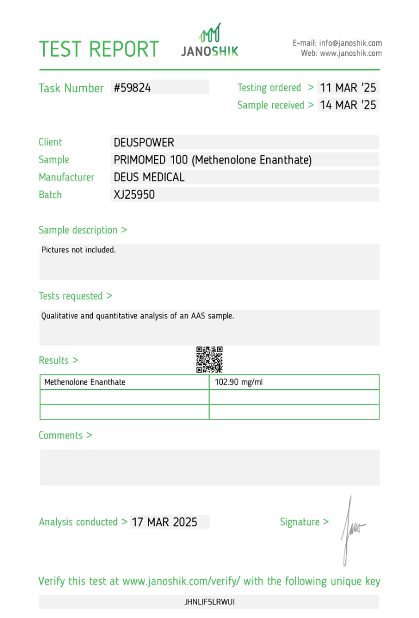PRIMOMED 100 (Methenolon Enantat), Deus Medical, Kaufen Sie Steroide Online - www.deuspowershop.net