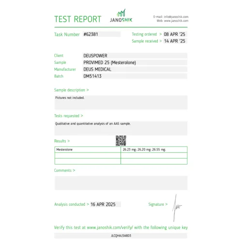 PROVIMED 25 (Mesterolone)