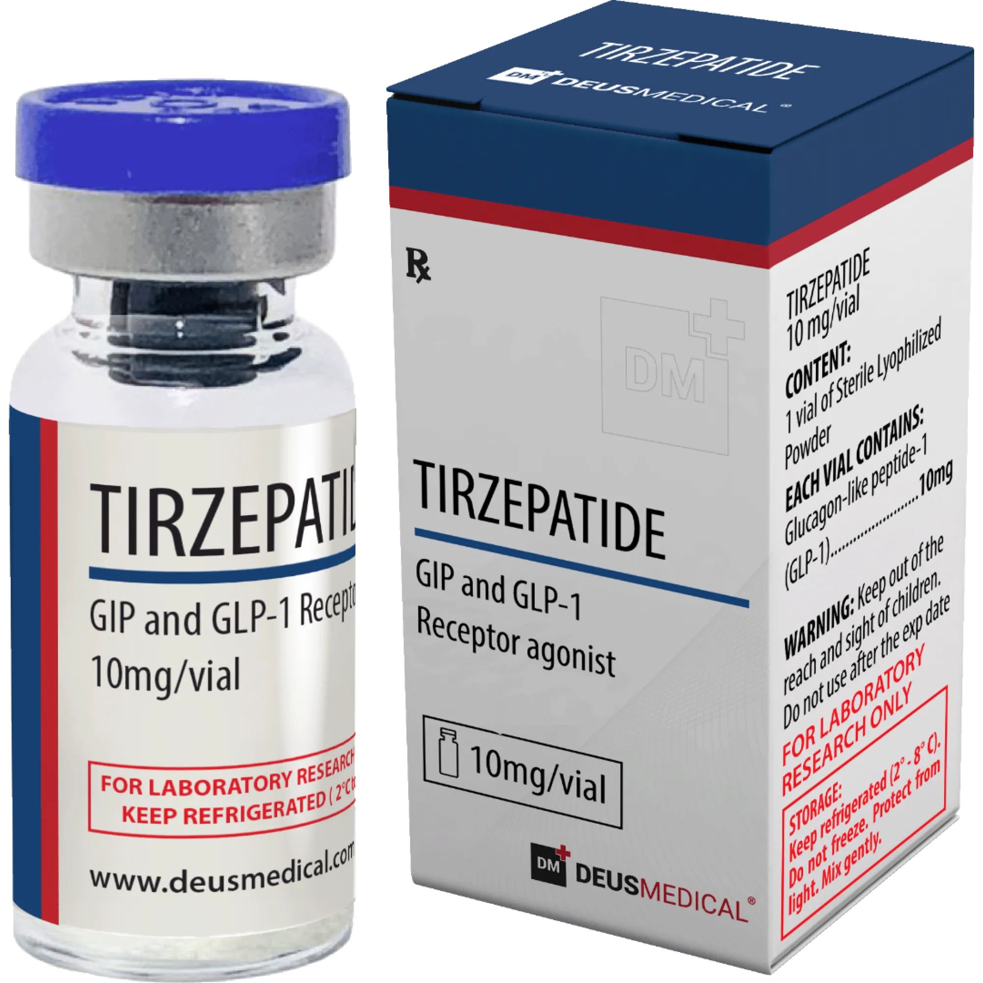 Tirzepatide (Tirzepatide GIP et GLP-1 Receptor Agonist), Deus Medical, Acheter des stéroïdes en ligne - www.deuspowershop.net