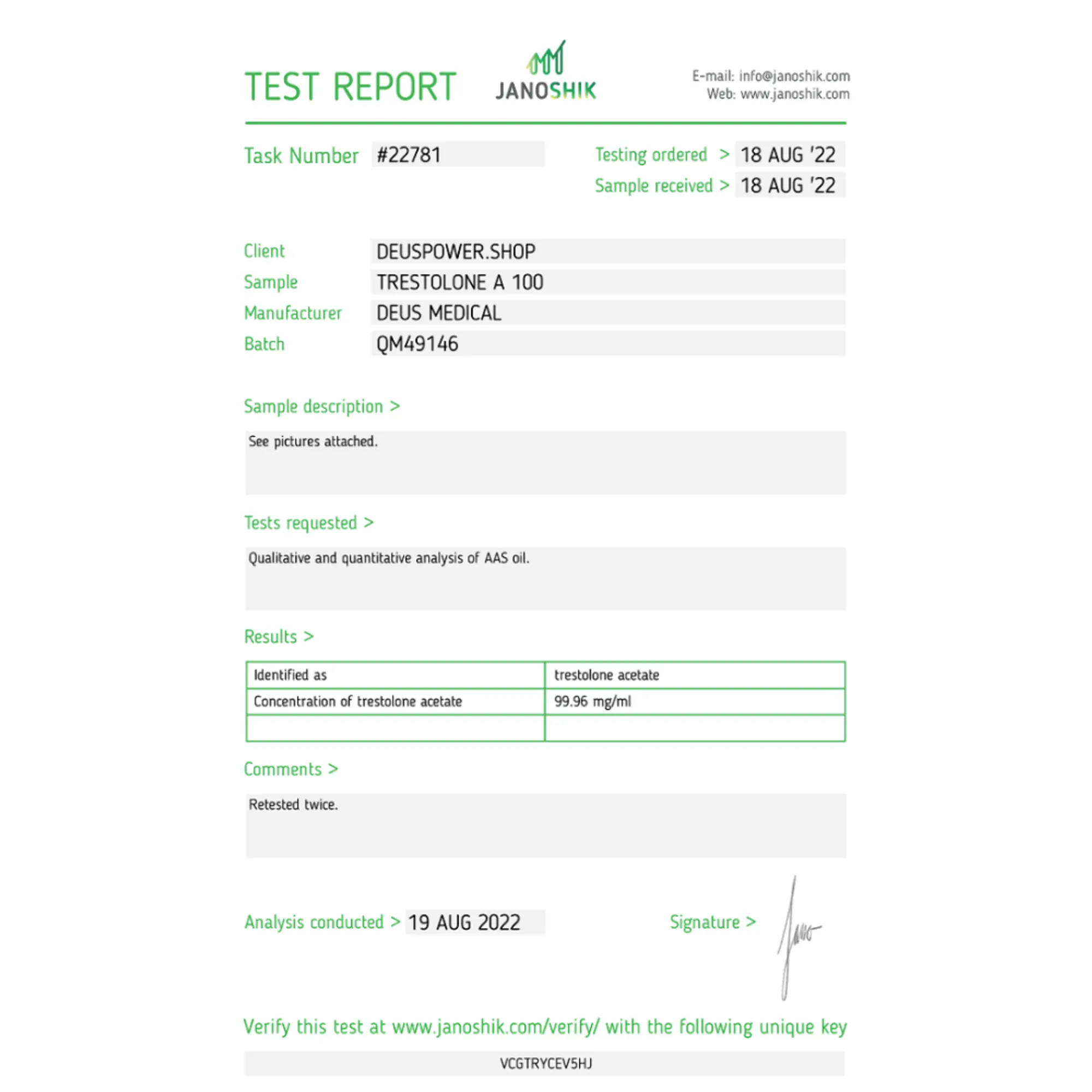 Ment for sale Trestolone A 100 trestolone acetate 100mg/ml injectable by DeusPower Shop