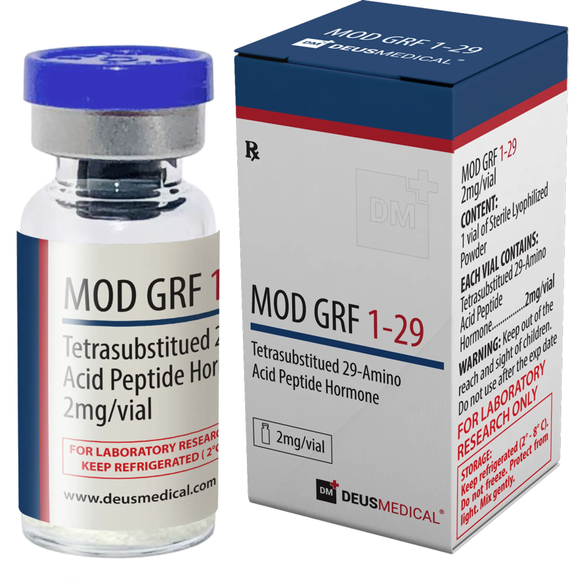 MOD GRF 1-29 (Tetrasubstituiertes Peptidhormon mit 29 Aminosäuren), Deus Medical, Kaufen Sie Steroide Online - www.deuspowershop.net