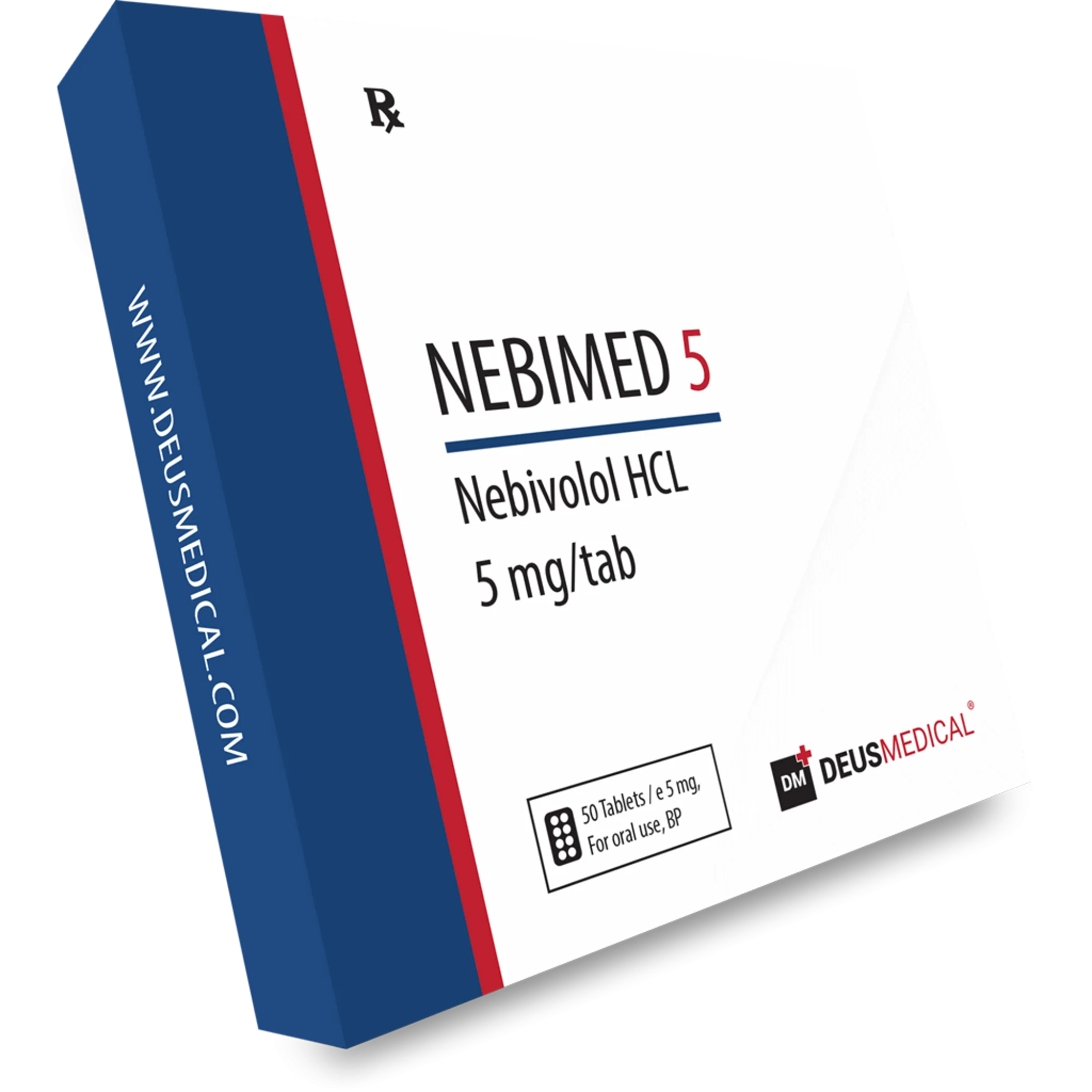 NEBIMED 5 (Nebivolol), Deus Medical, Koupit steroidy online – www.deuspowershop.net