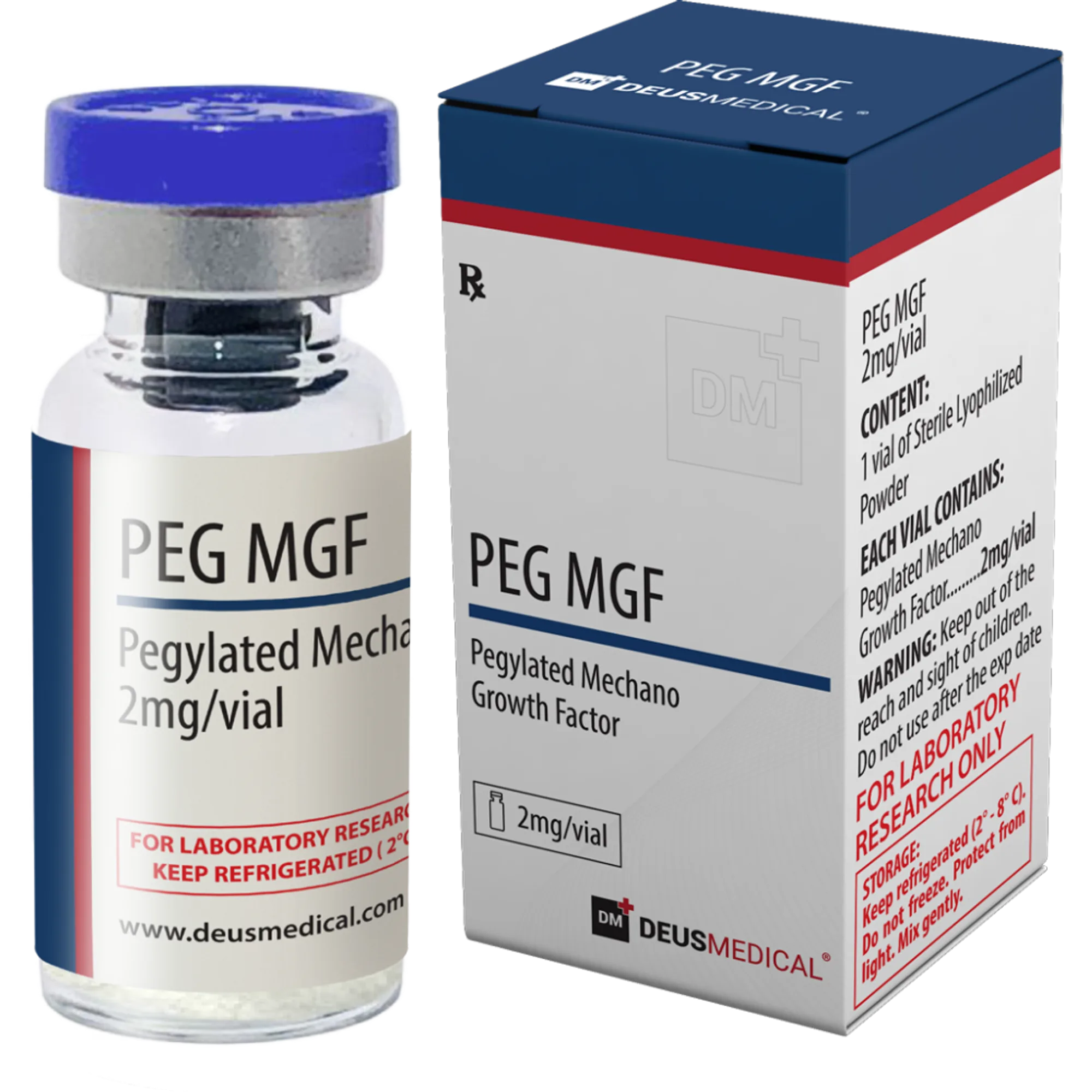 PEG MGF (Pegylated Mechano Growth Factor), Deus Medical, Buy Steroids Online - www.deuspowershop.net