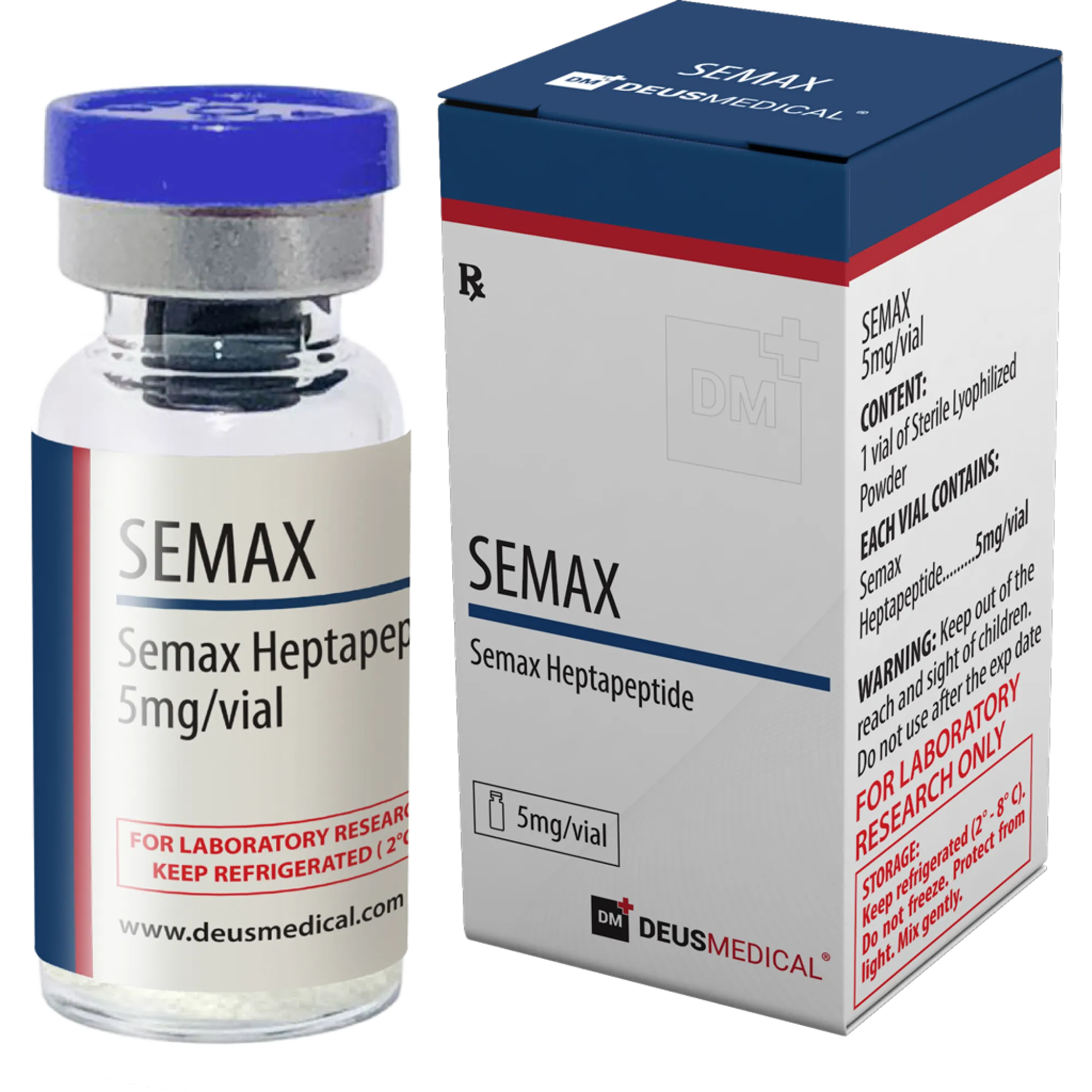 SEMAX (Semax Heptapeptide), Deus Medical, Buy Steroids Online - www.deuspowershop.net