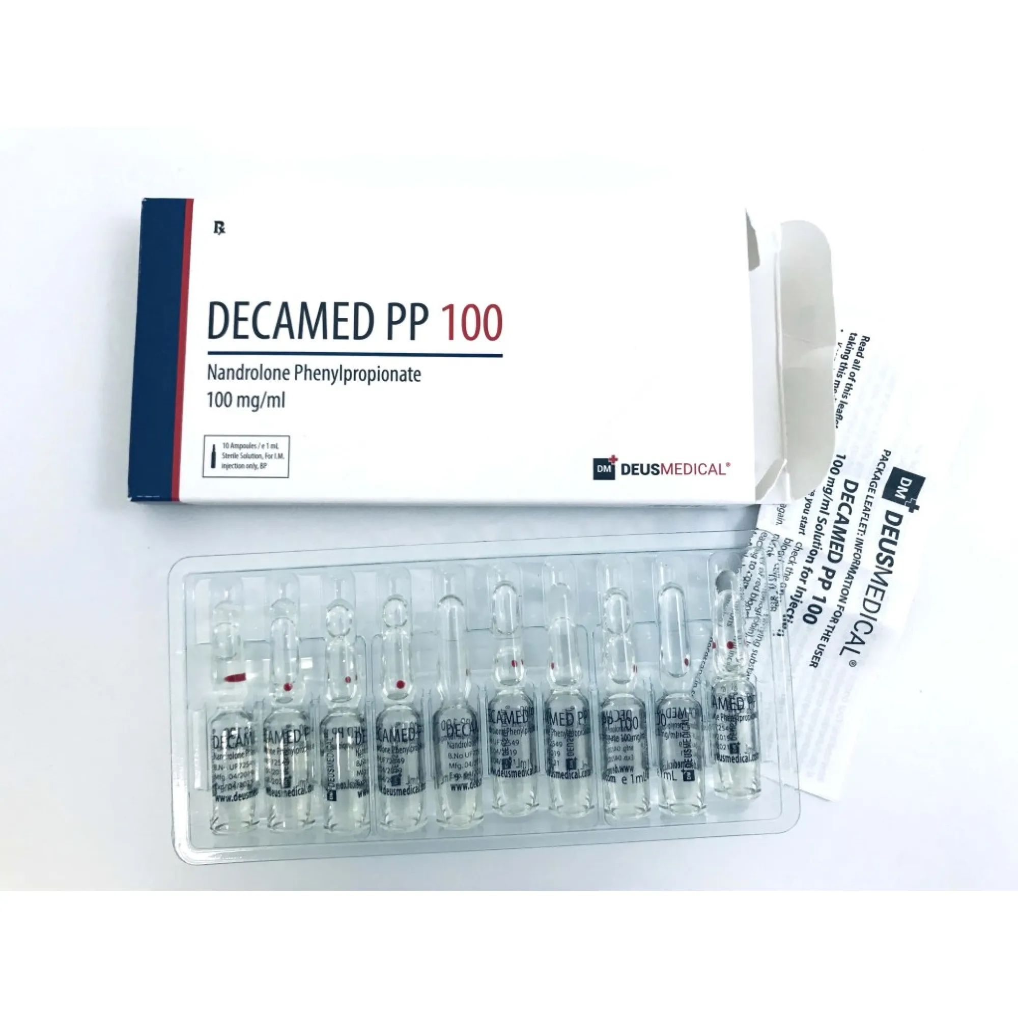 DECAMED PP 100 (Nandrolon Phenylpropionat), Deus Medical, Kaufen Sie Steroide Online - helixamed.com