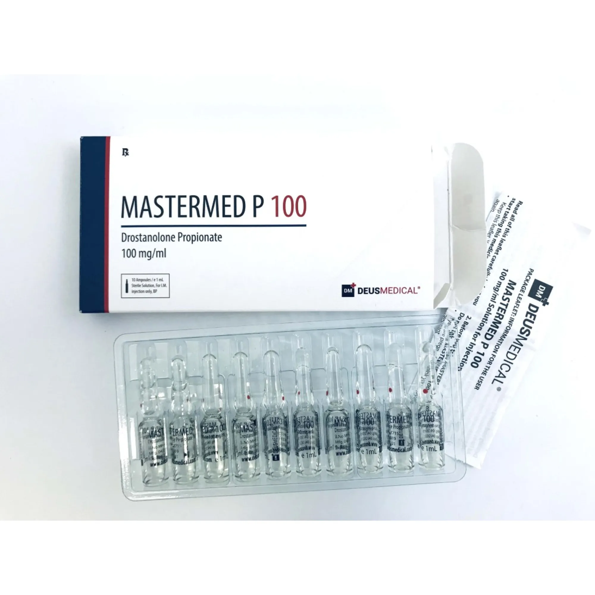 MASTERMED P 100 (Drostanolon Propionat), Deus Medical, Kaufen Sie Steroide Online - helixamed.com