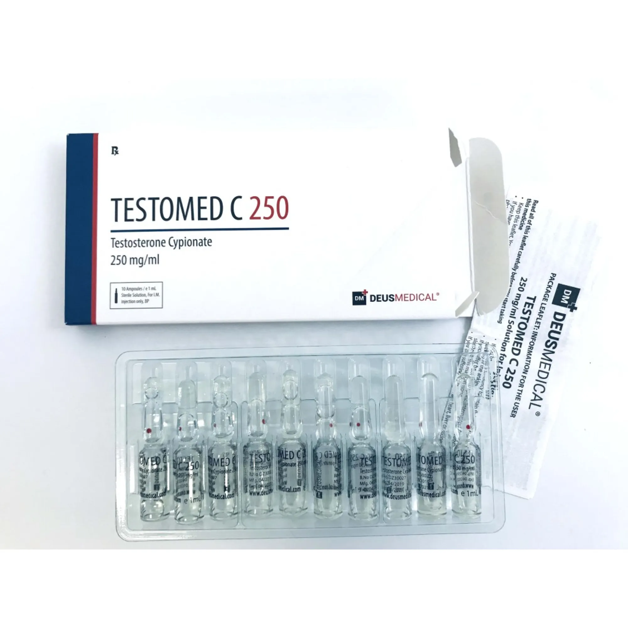 TESTOMED C 250 (Testosteron Cypionat), Deus Medical, Kaufen Sie Steroide Online - helixamed.com