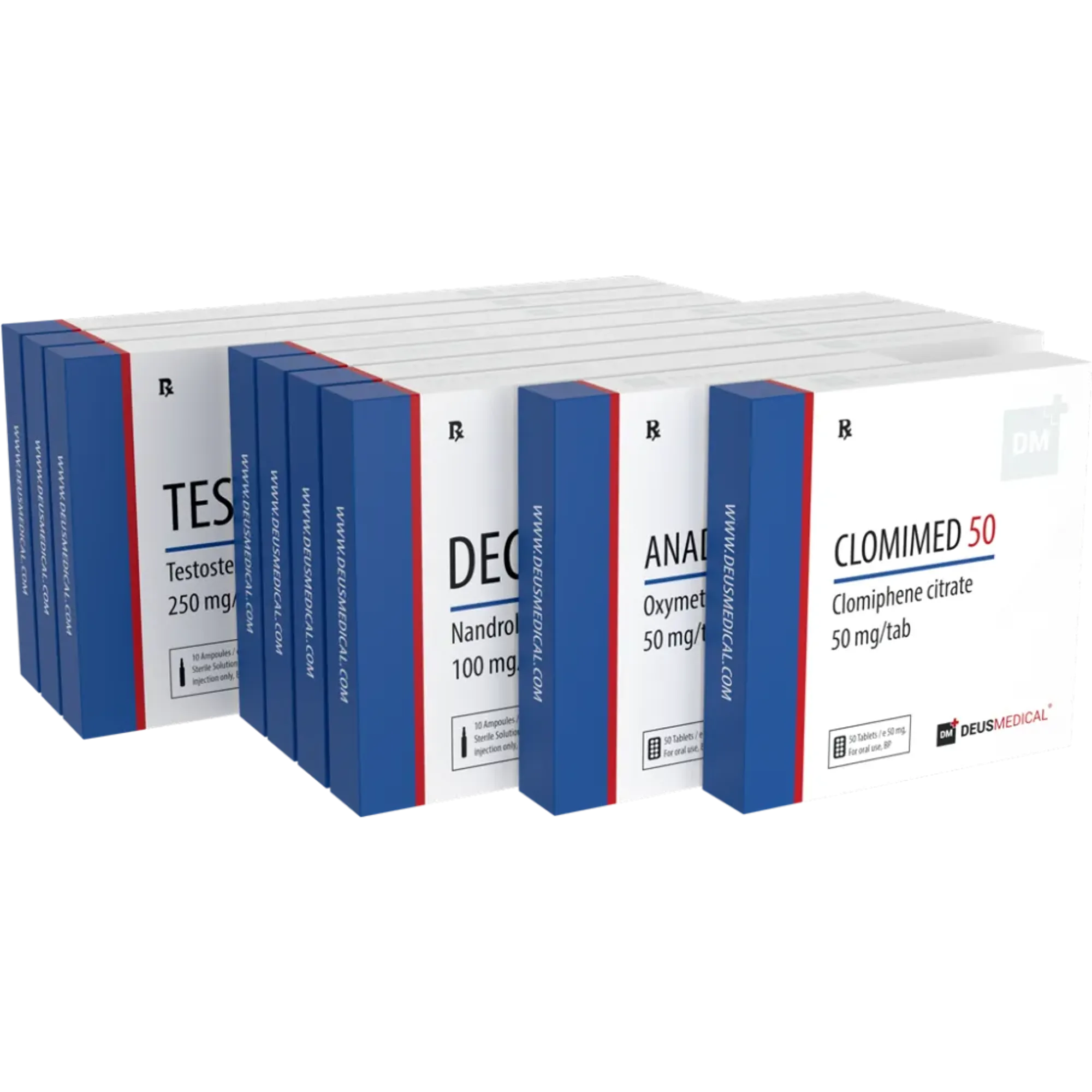 Advanced Bulking Stack – TESTOMED E 250, DECAMED PP 100, ANADROMED 50, CLOMIMED 50, DeusPower Shop
