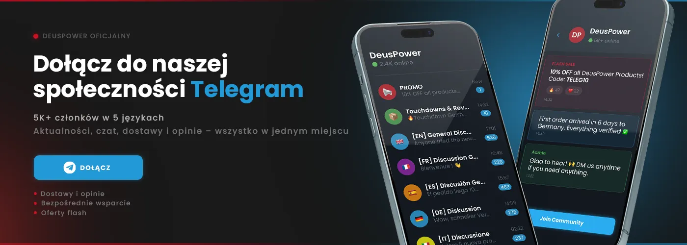 Kanał telegramowy DeusPower Shop